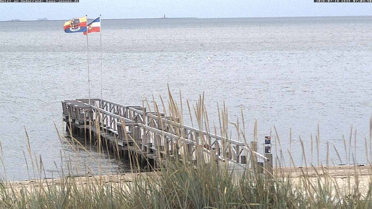 Archiv Foto Webcam Föhr: Wyk Südstrand