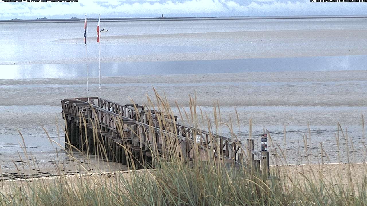 Archiv Foto Webcam Föhr: Wyk Südstrand