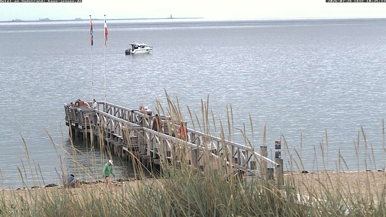 Archiv Foto Webcam Föhr: Wyk Südstrand