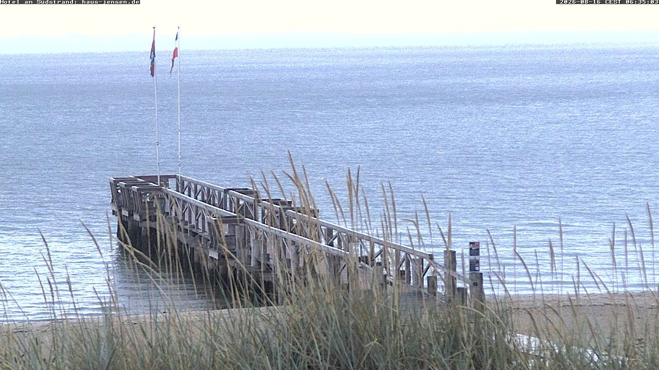 Archiv Foto Webcam Föhr: Wyk Südstrand