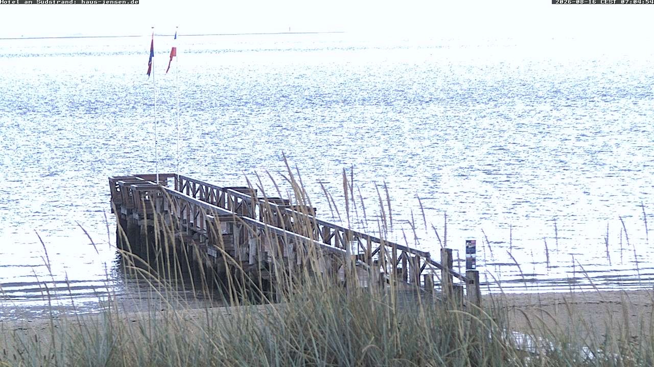 Archiv Foto Webcam Föhr: Wyk Südstrand