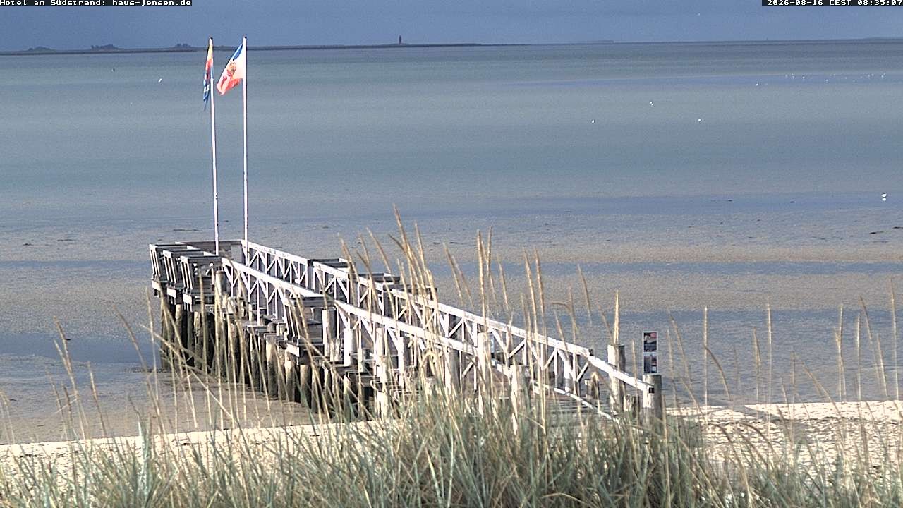 Archiv Foto Webcam Föhr: Wyk Südstrand