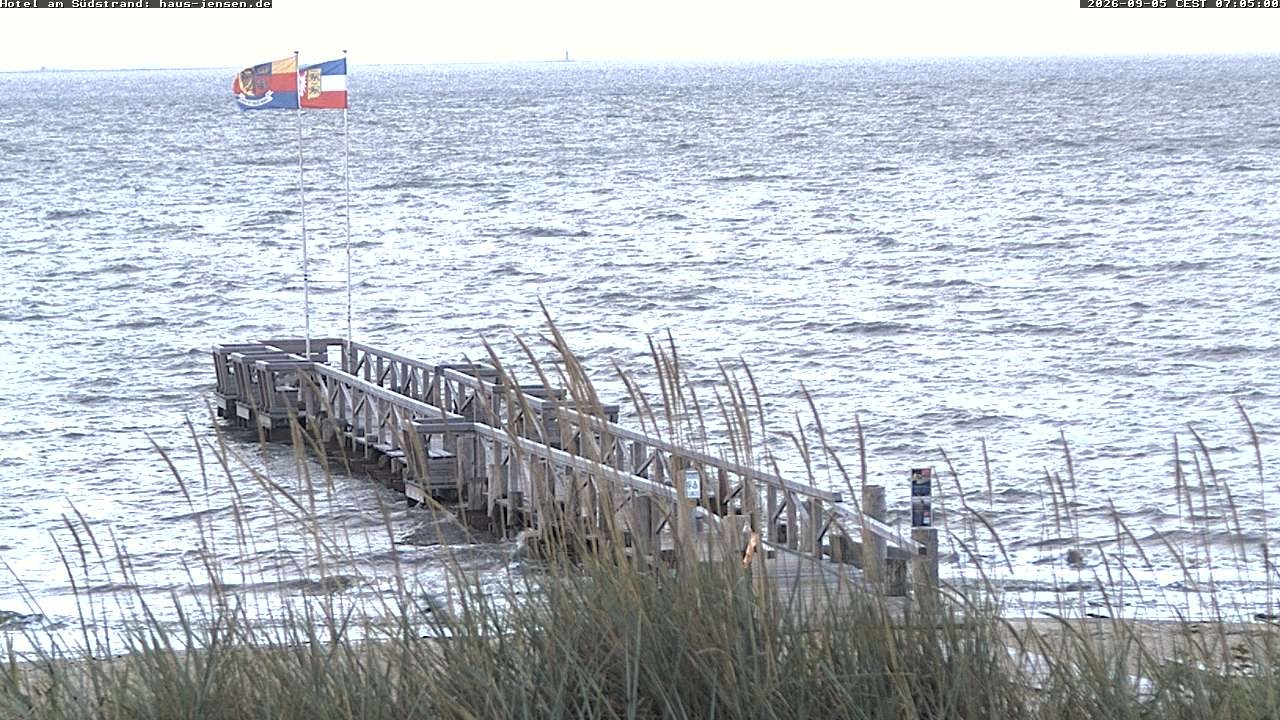 Archiv Foto Webcam Föhr: Wyk Südstrand