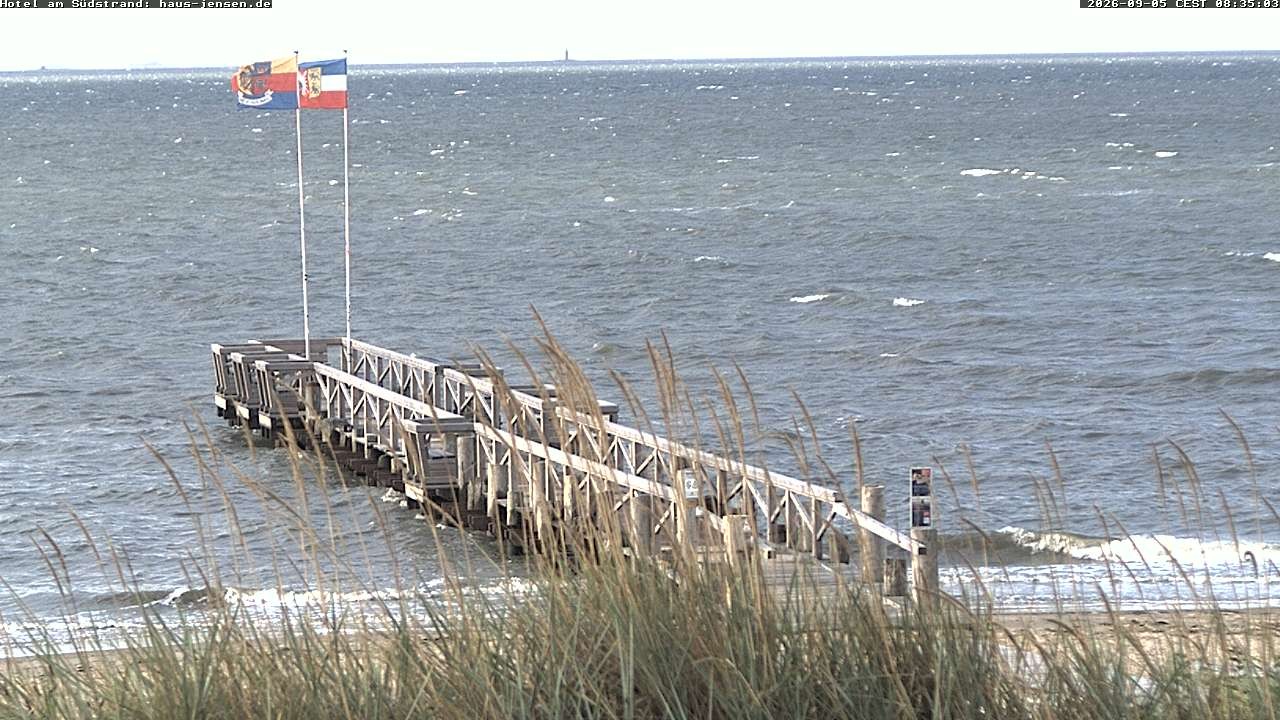 Archiv Foto Webcam Föhr: Wyk Südstrand