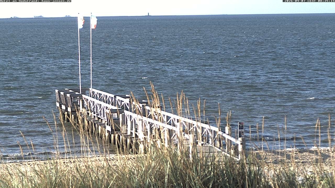 Archiv Foto Webcam Föhr: Wyk Südstrand