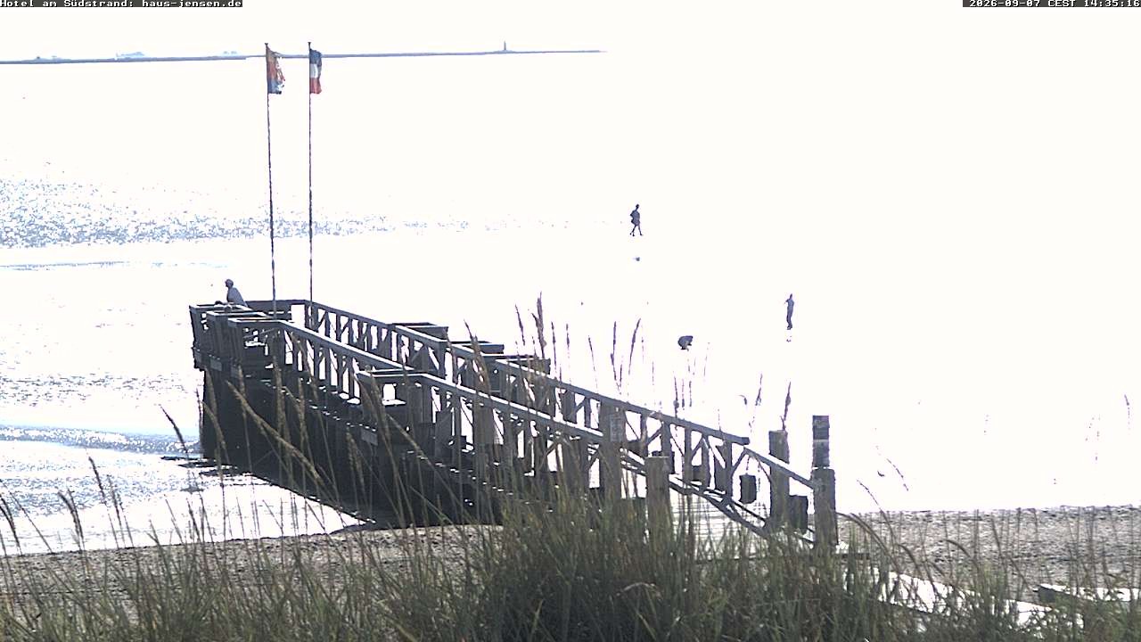 Archiv Foto Webcam Föhr: Wyk Südstrand