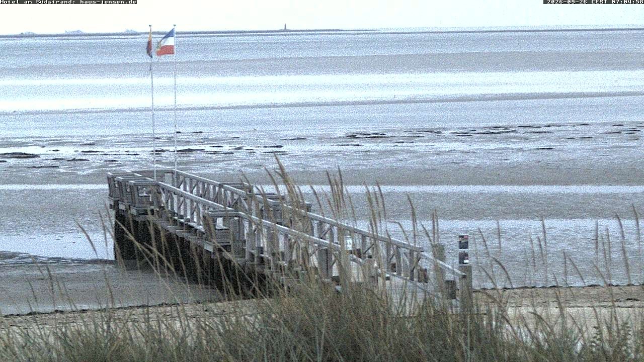 Archiv Foto Webcam Föhr: Wyk Südstrand