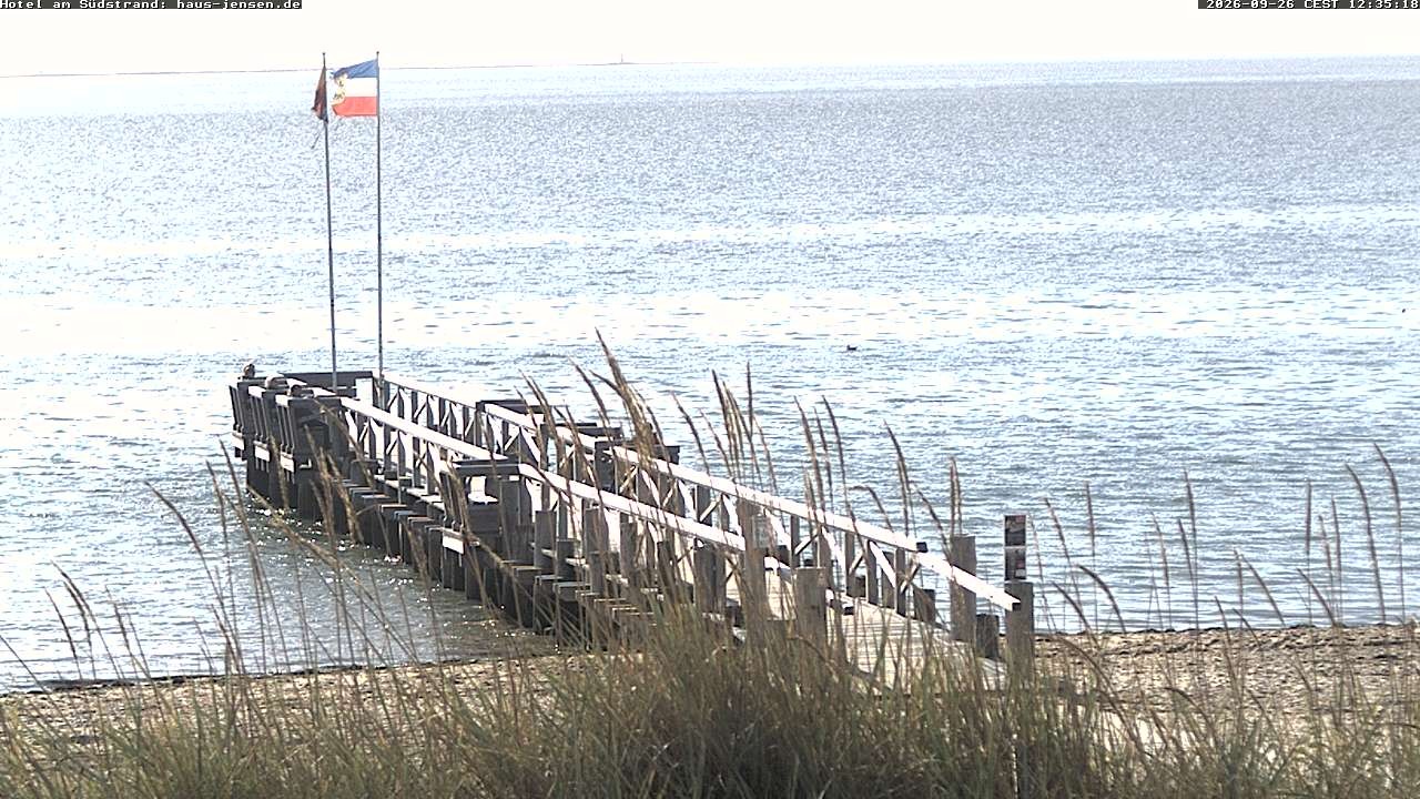 Archived image Webcam Föhr - Hotel Jensen
