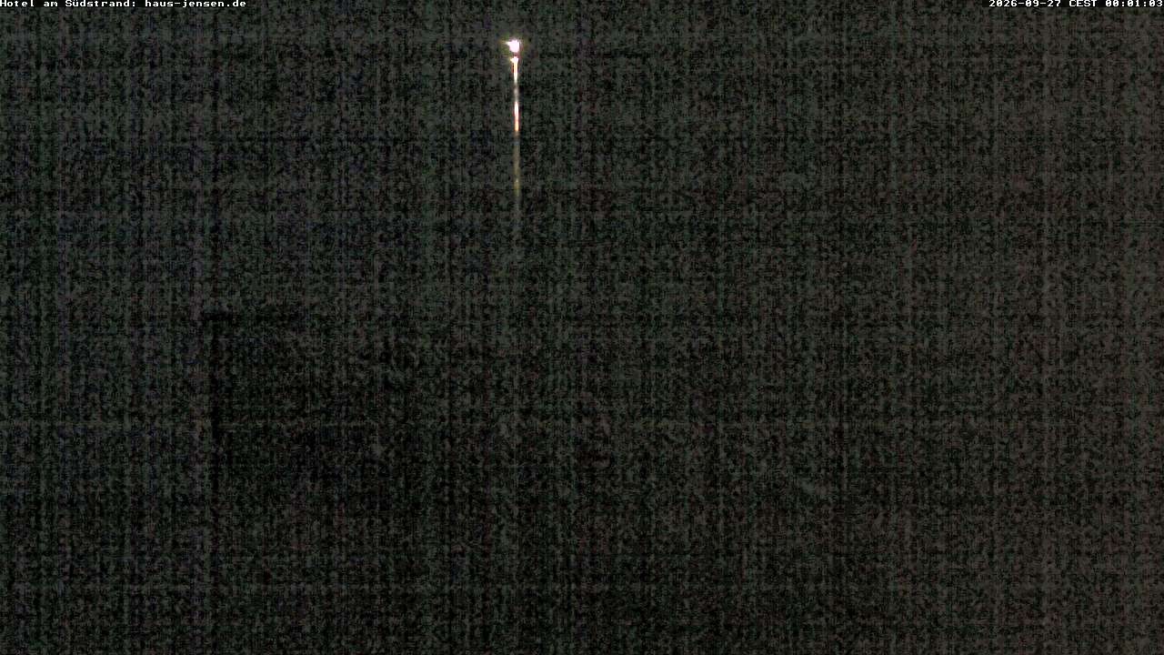 Archived image Webcam Föhr - Hotel Jensen