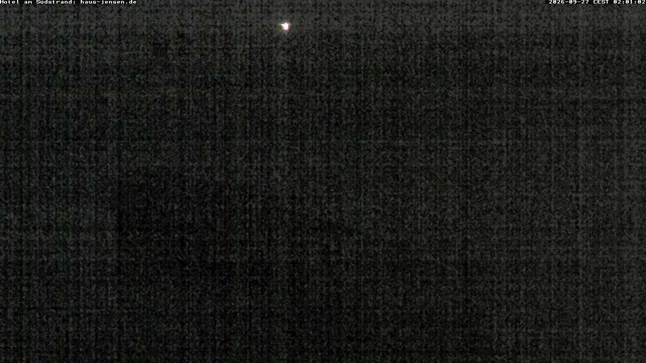 Archived image Webcam Föhr - Hotel Jensen