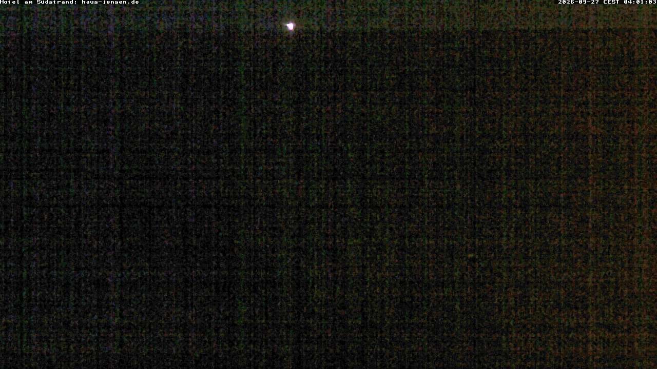 Archived image Webcam Föhr - Hotel Jensen