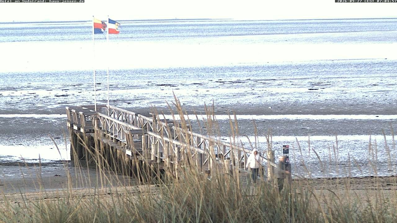 Archived image Webcam Föhr - Hotel Jensen