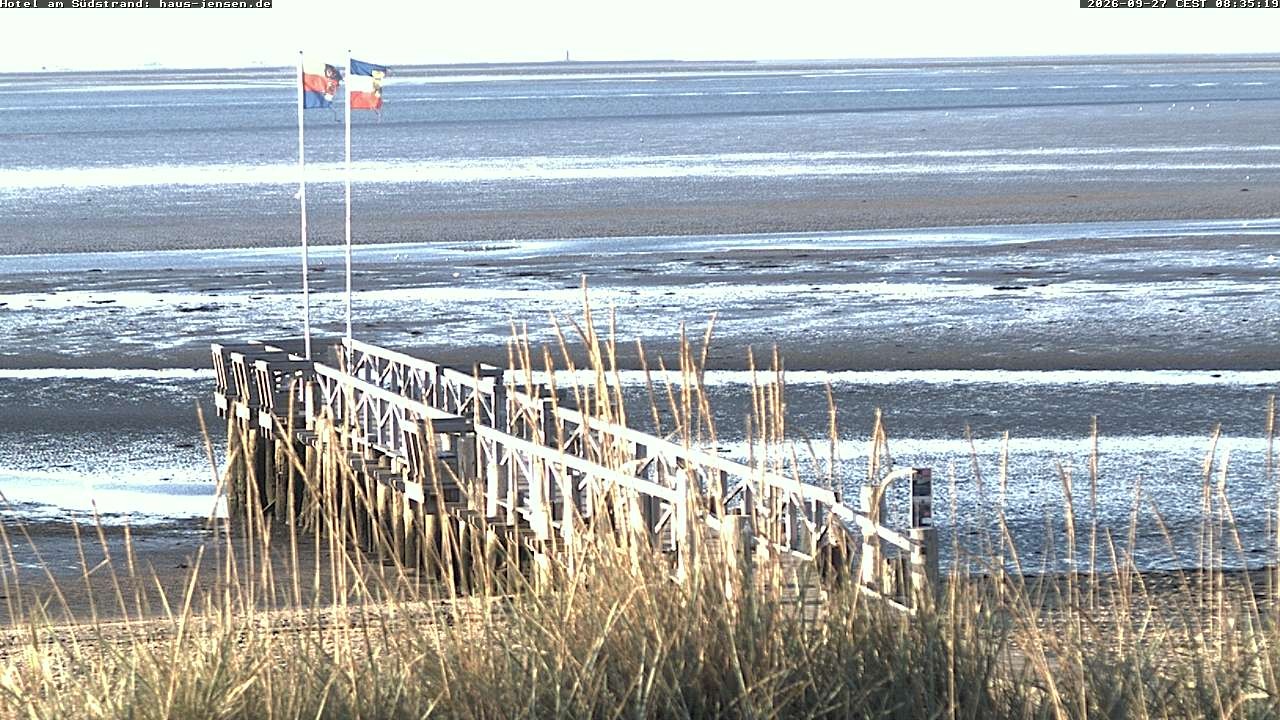 Archived image Webcam Föhr - Hotel Jensen