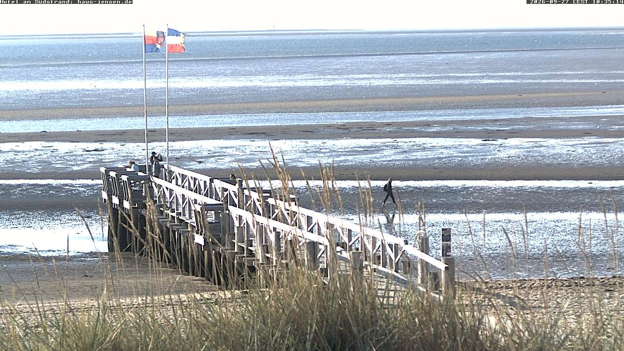 Archived image Webcam Föhr - Hotel Jensen