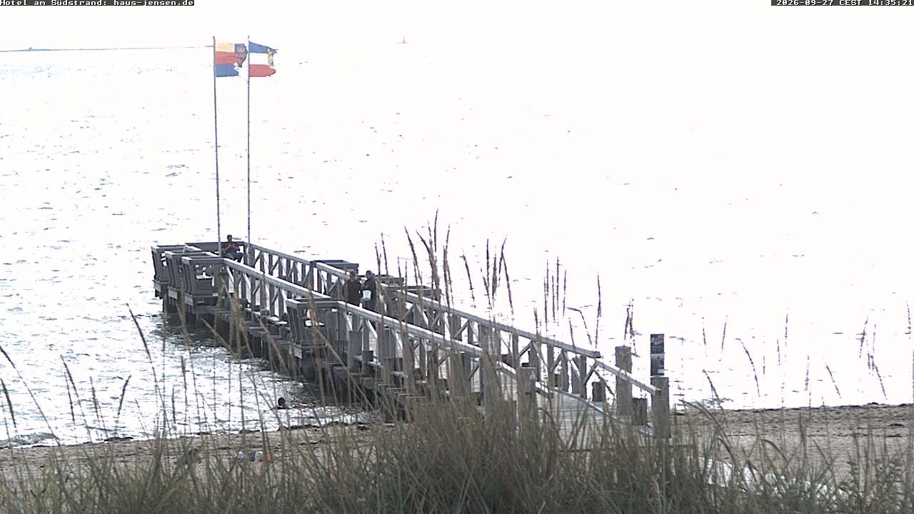 Archived image Webcam Föhr - Hotel Jensen