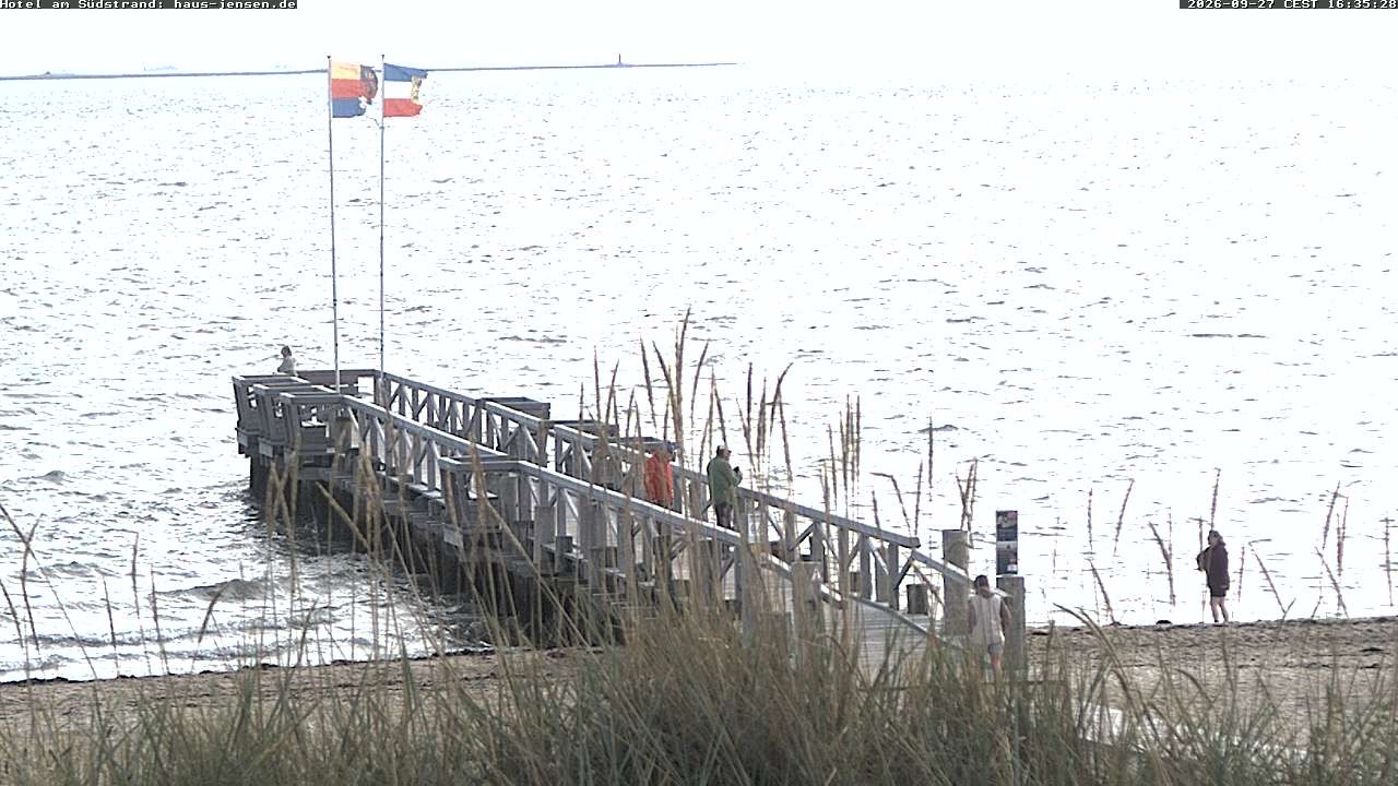 Archived image Webcam Föhr - Hotel Jensen