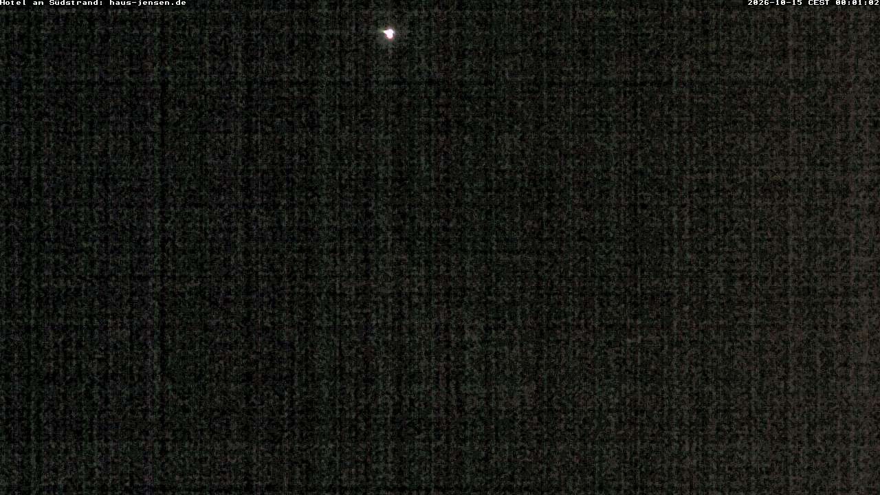 Archived image Webcam Föhr - Hotel Jensen