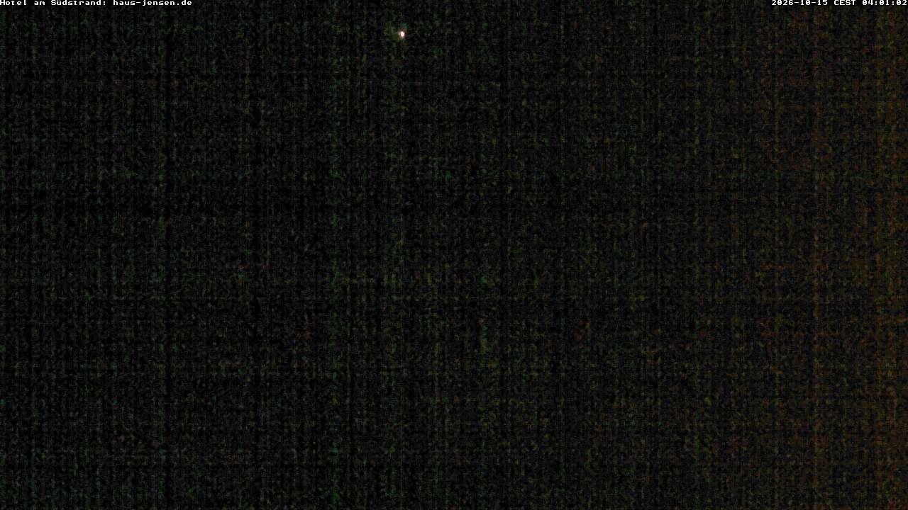 Archived image Webcam Föhr - Hotel Jensen