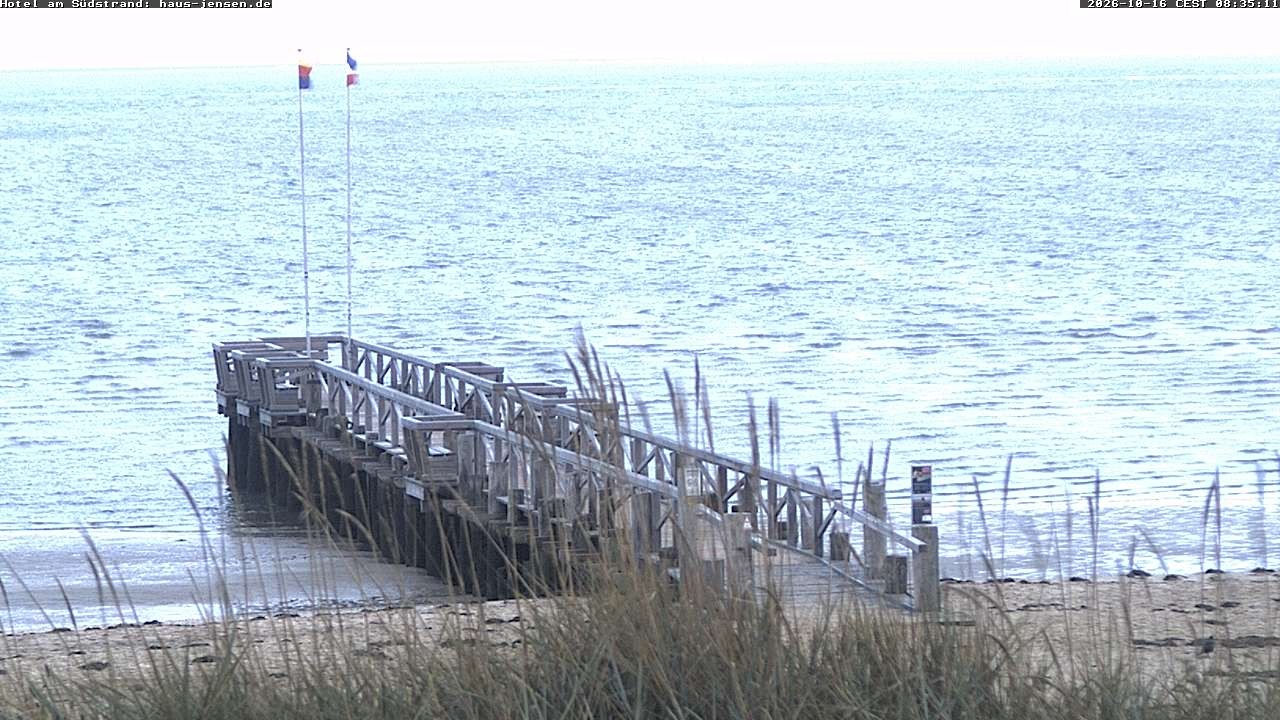 Archiv Foto Webcam Föhr: Wyk Südstrand