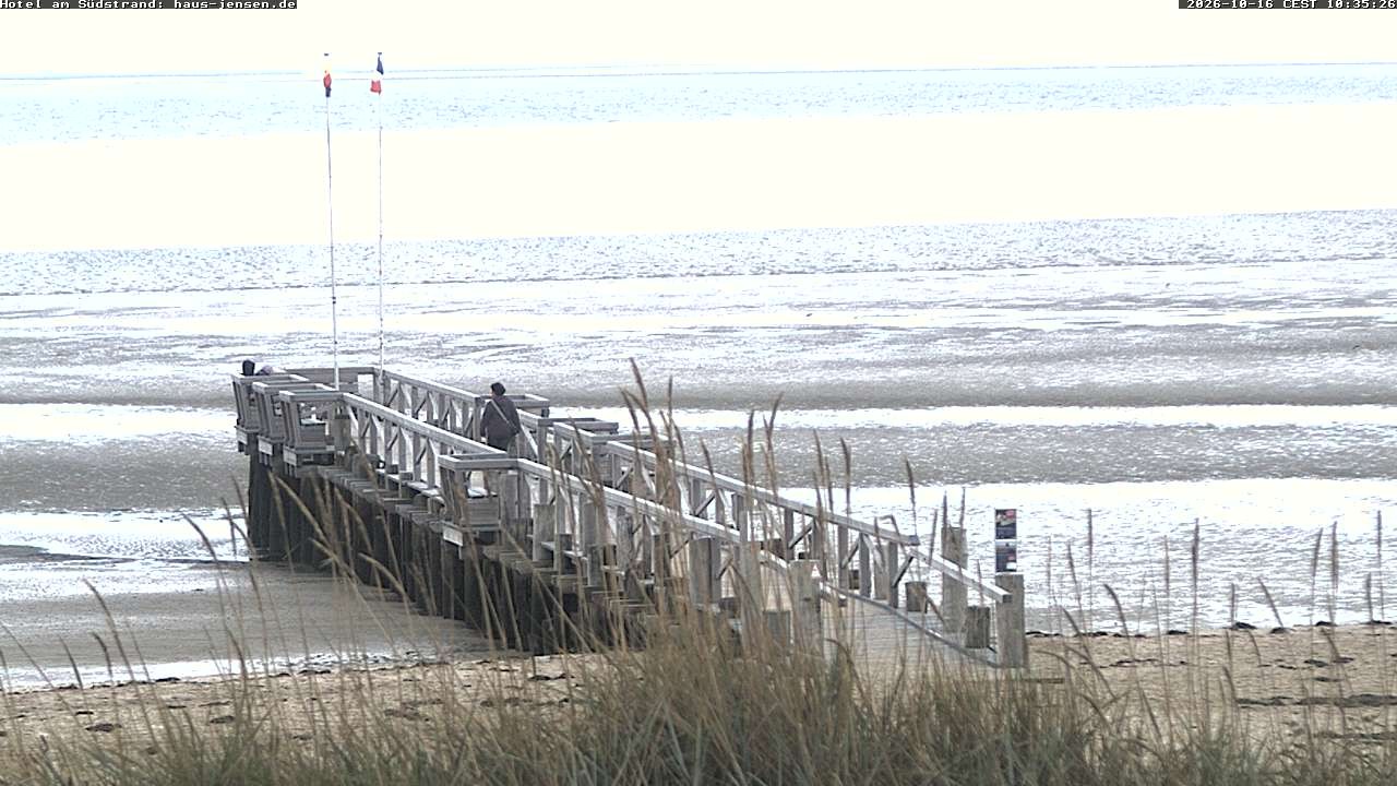 Archiv Foto Webcam Föhr: Wyk Südstrand