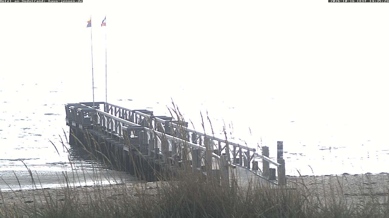 Archiv Foto Webcam Föhr: Wyk Südstrand