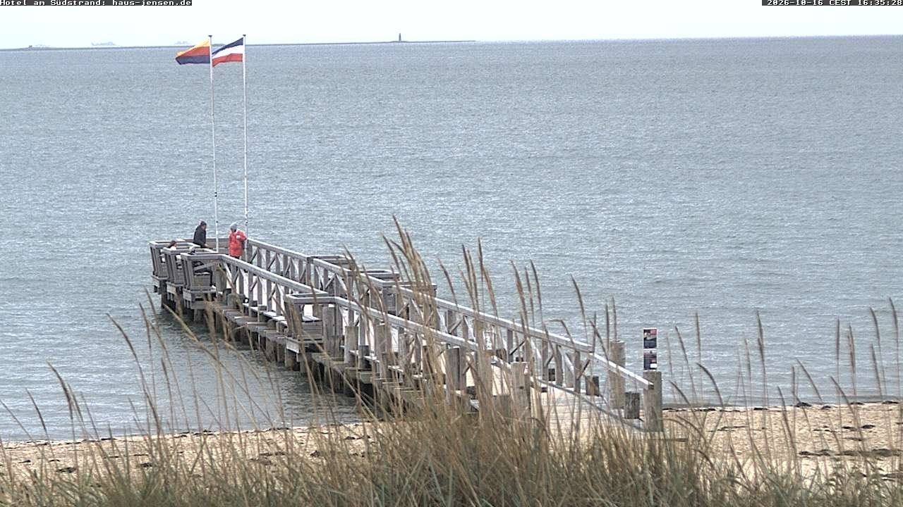 Archiv Foto Webcam Föhr: Wyk Südstrand
