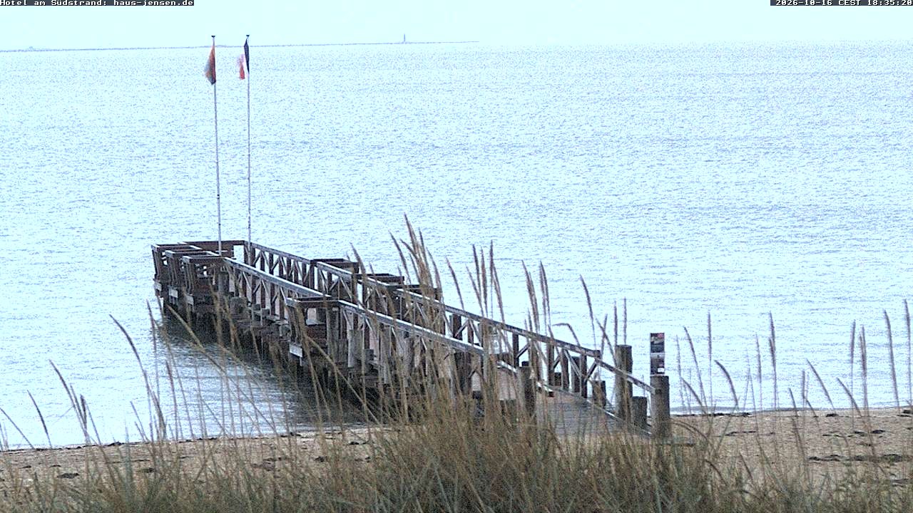 Archiv Foto Webcam Föhr: Wyk Südstrand