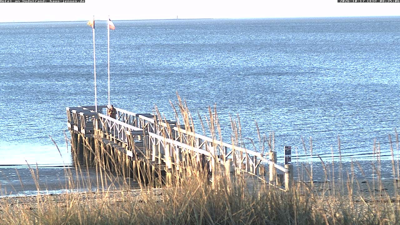 Archiv Foto Webcam Föhr: Wyk Südstrand