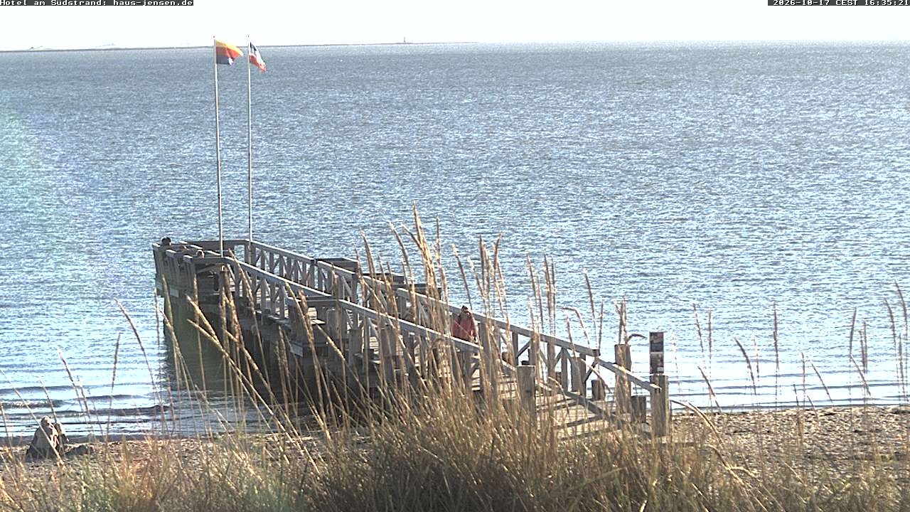 Archiv Foto Webcam Föhr: Wyk Südstrand