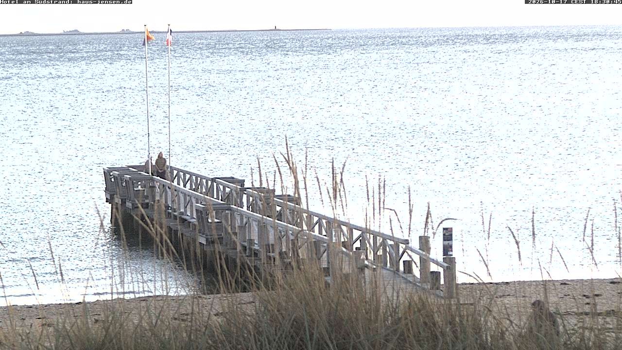 Archiv Foto Webcam Föhr: Wyk Südstrand