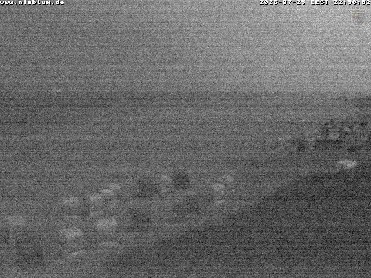 Archiv Foto Webcam Föhr - Strand von Nieblum