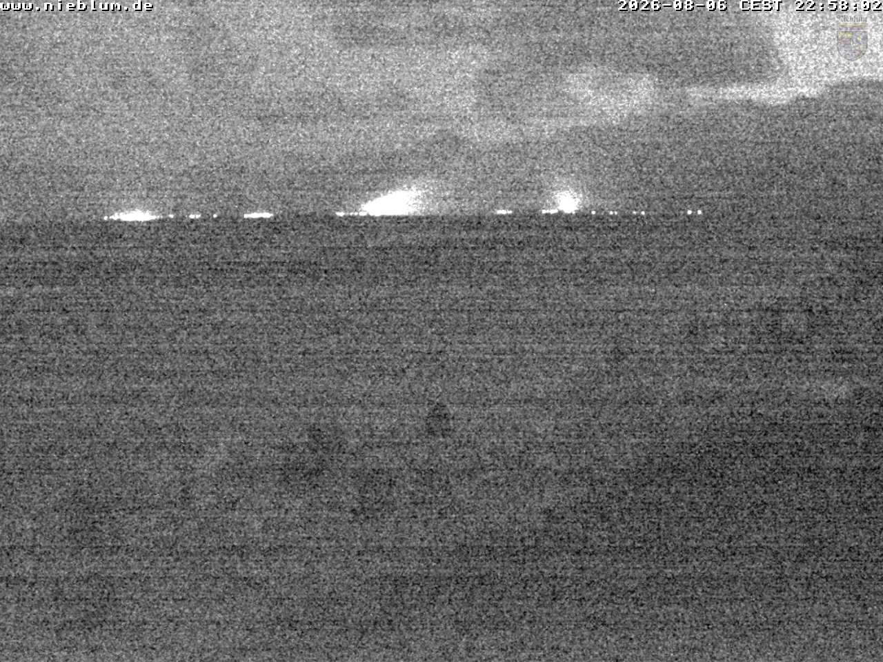 Archiv Foto Webcam Föhr - Strand von Nieblum