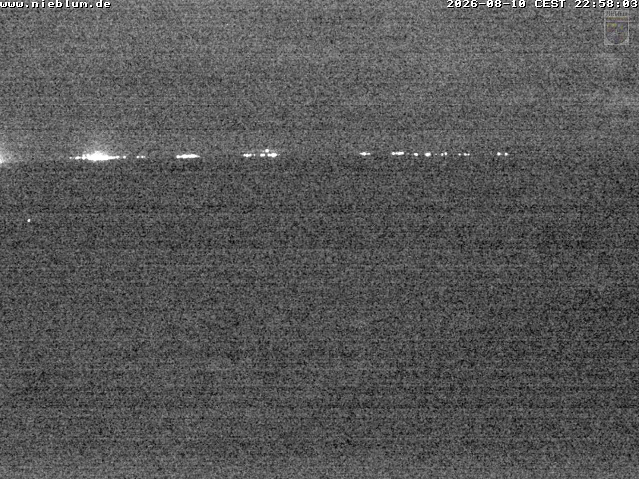 Archiv Foto Webcam Föhr - Strand von Nieblum