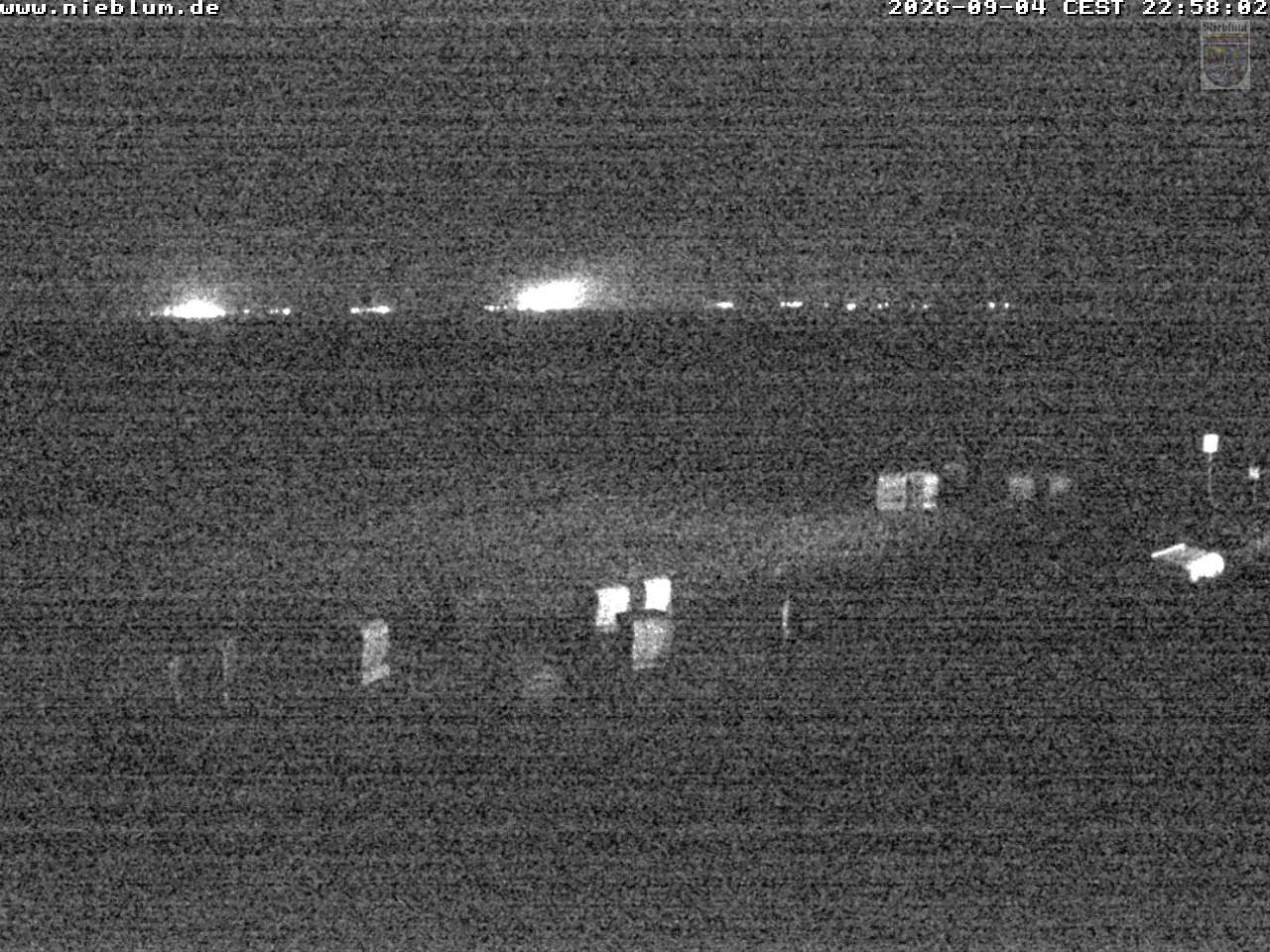 Archiv Foto Webcam Föhr - Strand von Nieblum