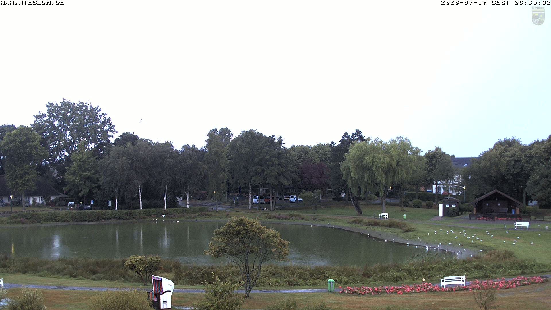 Archived image Webcam Nieblum - Park