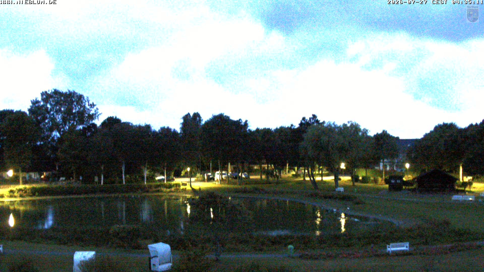 Archiv Foto Webcam Föhr: Nieblum Park An de Meere
