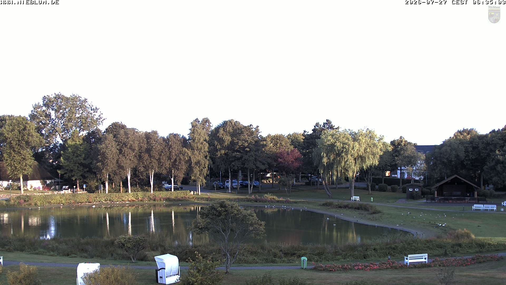 Archiv Foto Webcam Föhr: Nieblum Park An de Meere