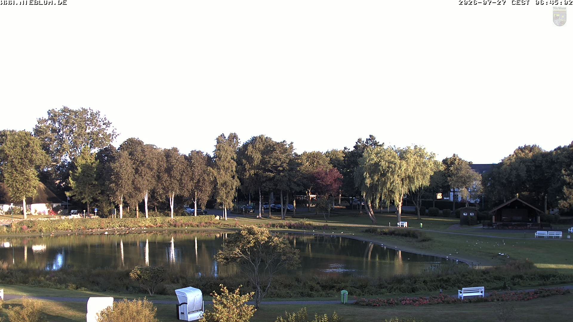 Archiv Foto Webcam Föhr: Nieblum Park An de Meere