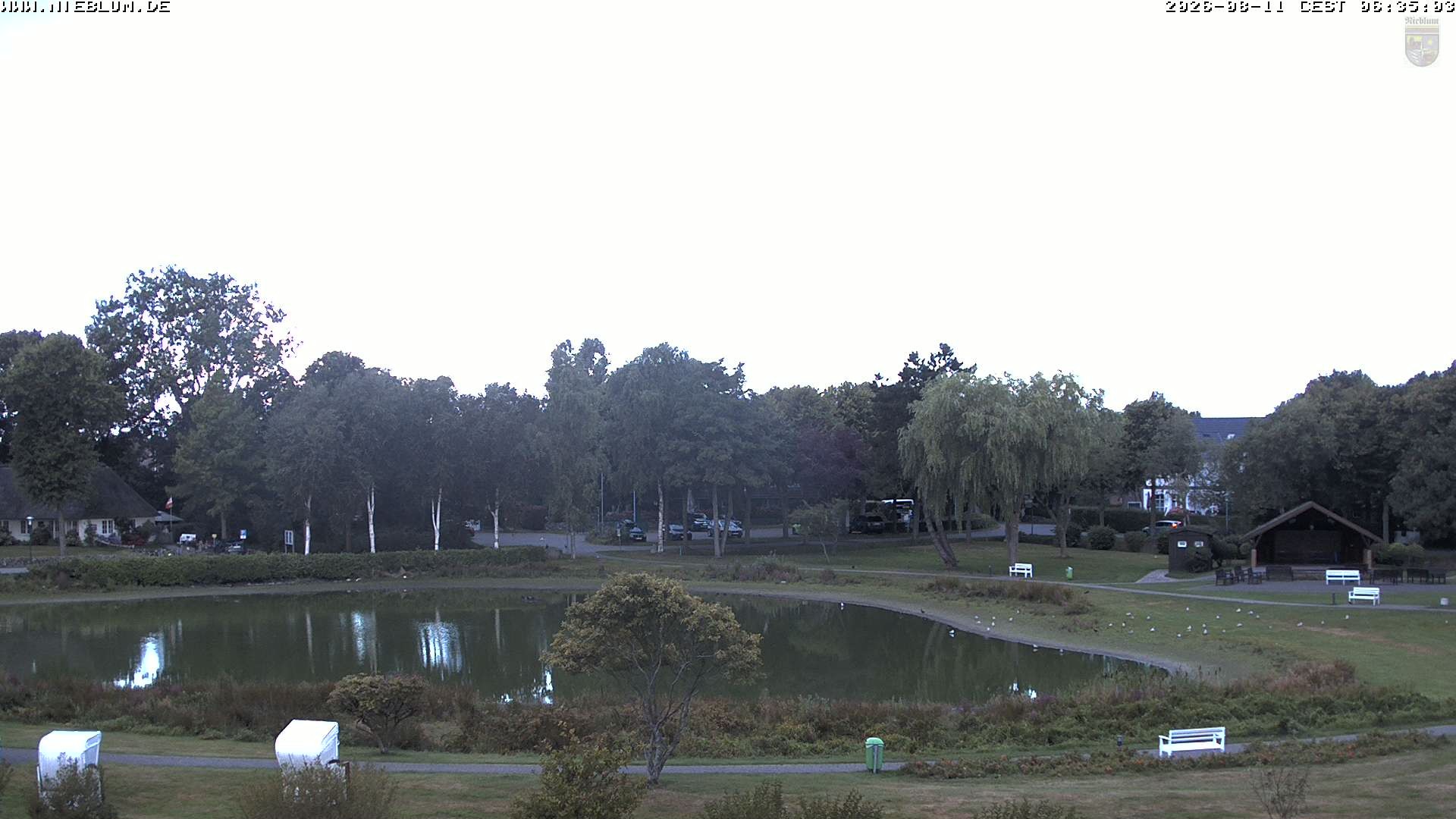 Archiv Foto Webcam Föhr: Nieblum Park An de Meere