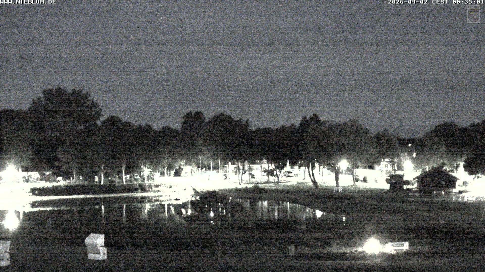 Archiv Foto Webcam Föhr: Nieblum Park An de Meere