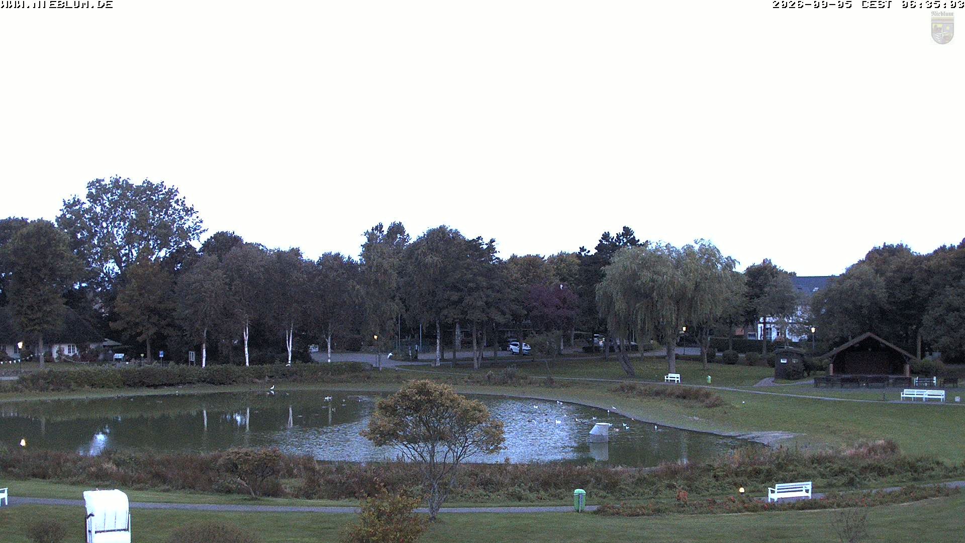 Archiv Foto Webcam Föhr: Nieblum Park An de Meere