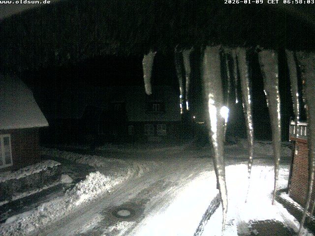 Archiv Foto Webcam Föhr: Oldsum Ortskern