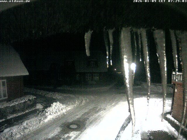 Archiv Foto Webcam Föhr: Oldsum Ortskern