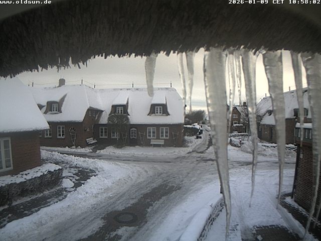 Archiv Foto Webcam Föhr: Oldsum Ortskern