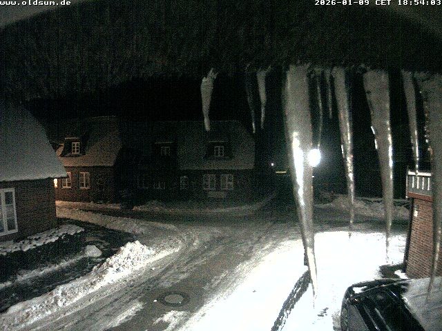 Archiv Foto Webcam Föhr: Oldsum Ortskern