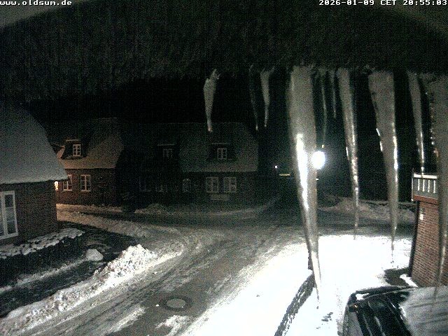 Archiv Foto Webcam Föhr: Oldsum Ortskern