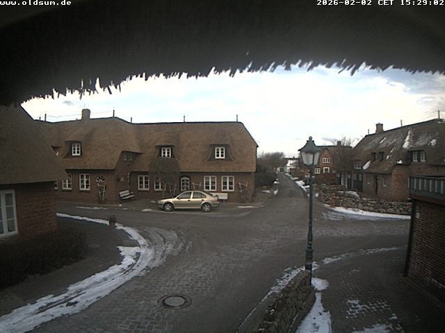 Archiv Foto Webcam Föhr: Oldsum Ortskern