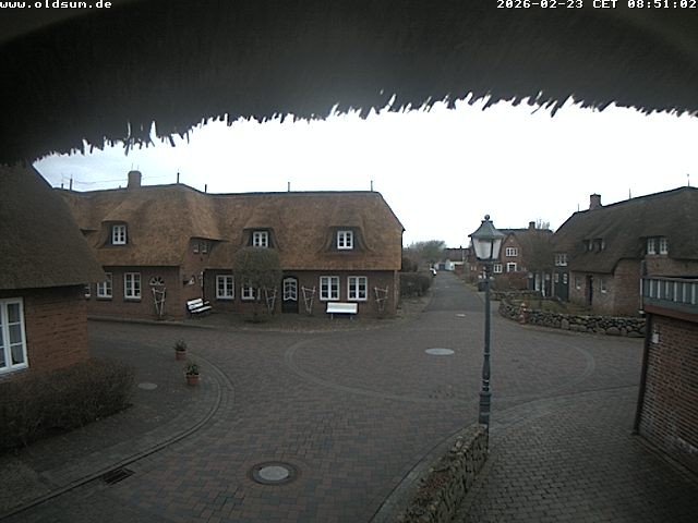 Archiv Foto Webcam Föhr: Oldsum Ortskern