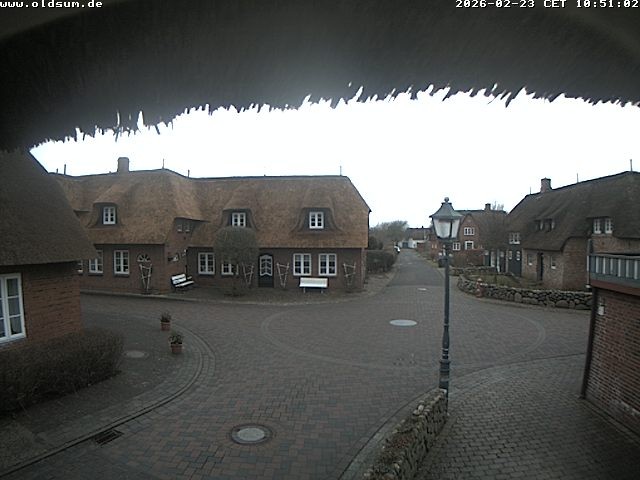Archiv Foto Webcam Föhr: Oldsum Ortskern