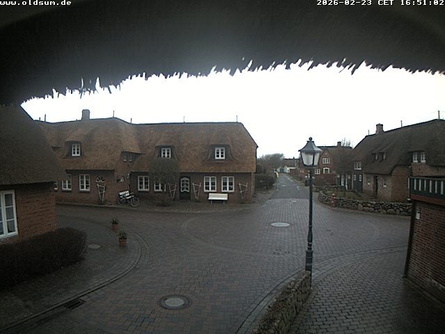 Archiv Foto Webcam Föhr: Oldsum Ortskern